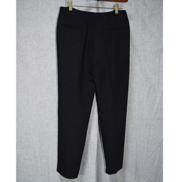Maje Black Slim Pants with Belt Women’s Size 38 (US 6) - Picture 3 of 4